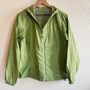 Eddie Bauer | green windbreaker | M